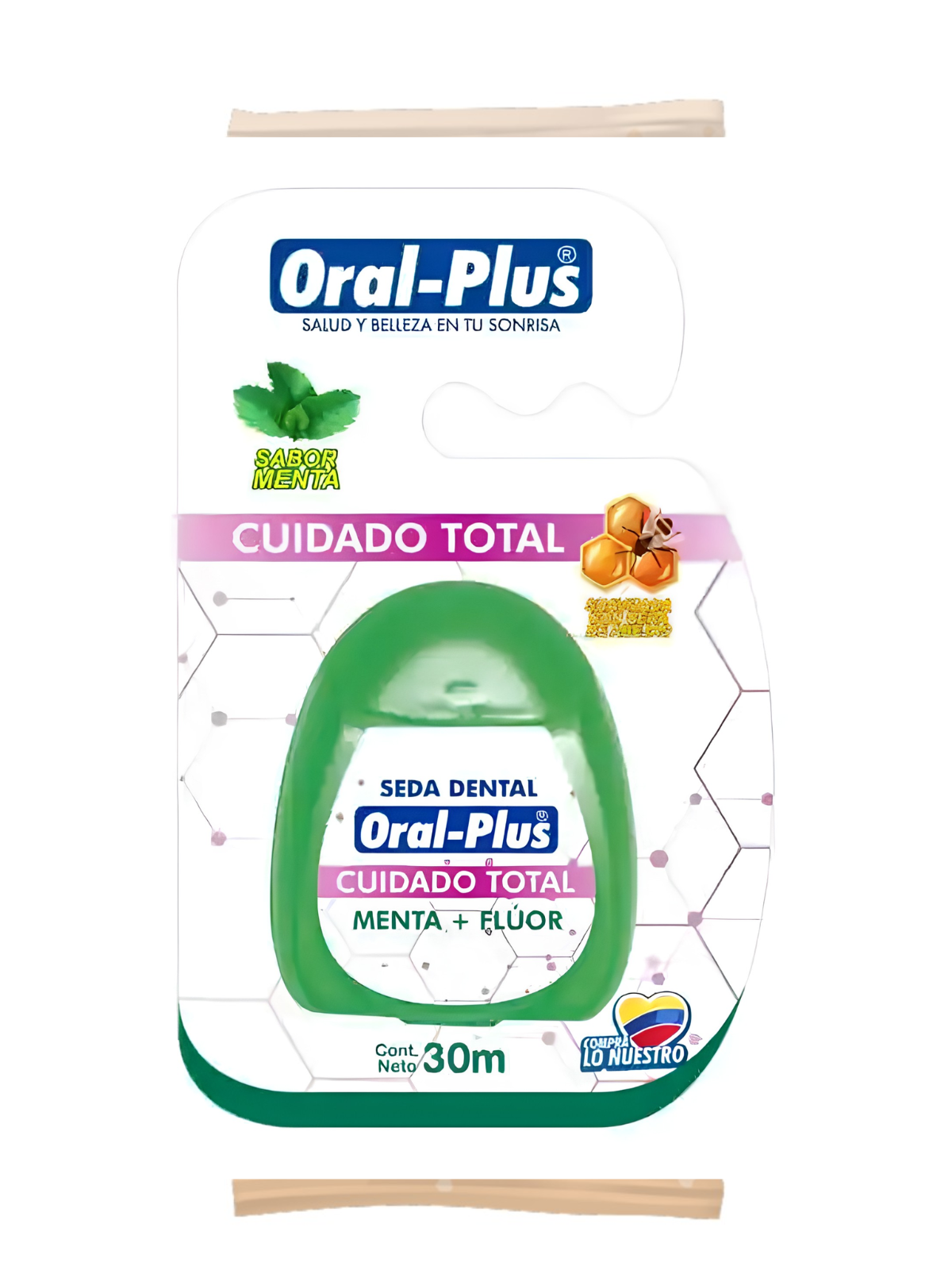 SEDA DENTAL MENTA+FLUOR CUIDADO TOTAL X 30 MTS ORAL PLUS