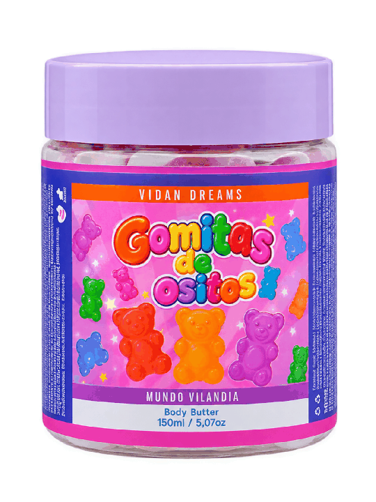 MINI MANTEQUILLA VILANDIA GOMITAS DE OSO X 150 GR