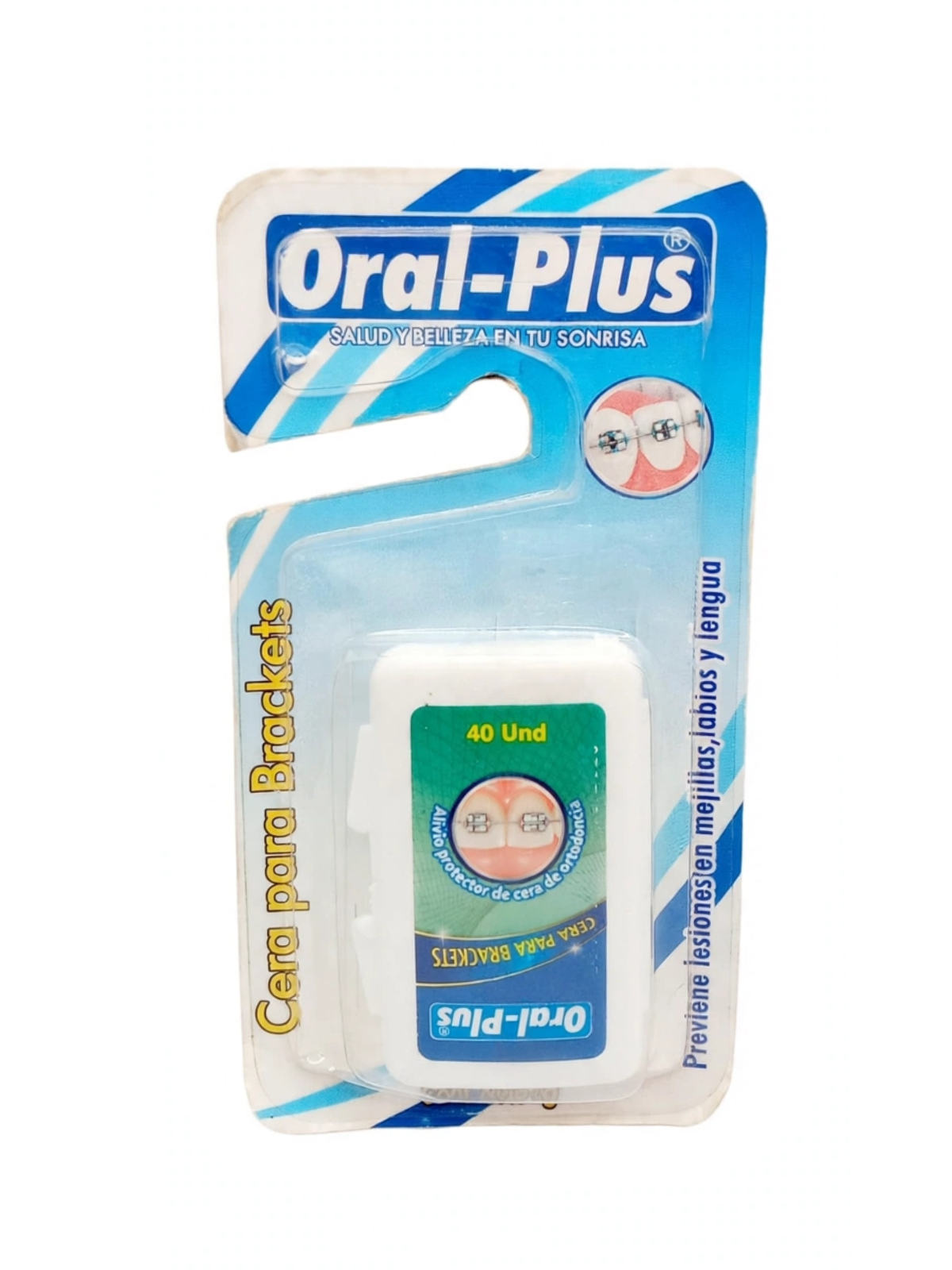 CERA PARA BRACKETS X 40 MTS ORAL PLUS