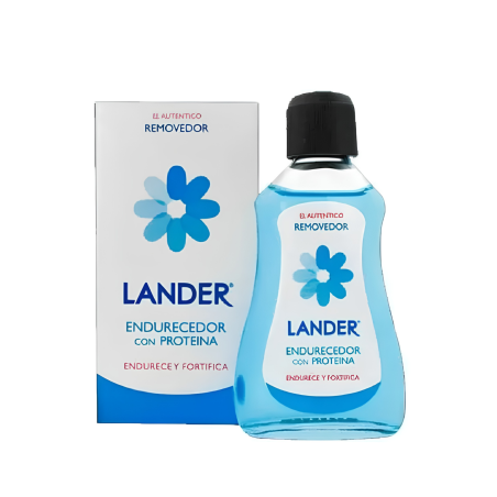 REMOVEDOR ESMALTE ENDURECEDOR CON PROTEINA X 55 ML LANDER