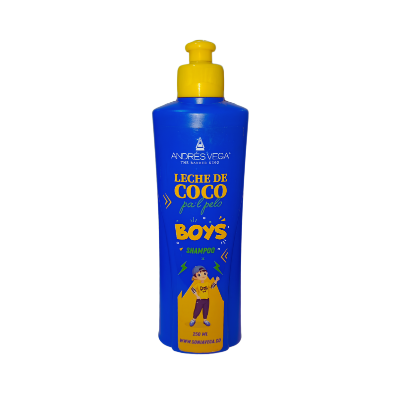 SHAMPO LECHE DE COCO BOYS X 250 ML SONIA VEGA