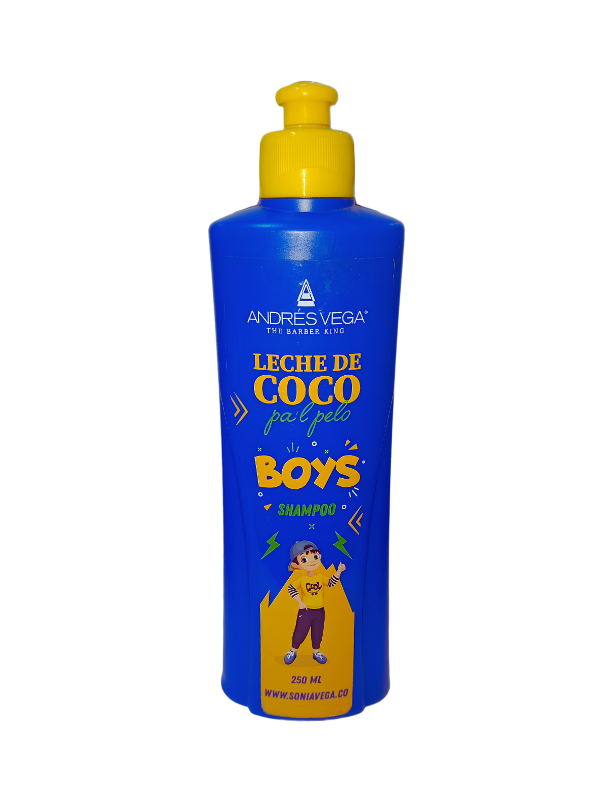 SHAMPO LECHE DE COCO BOYS X 250 ML SONIA VEGA