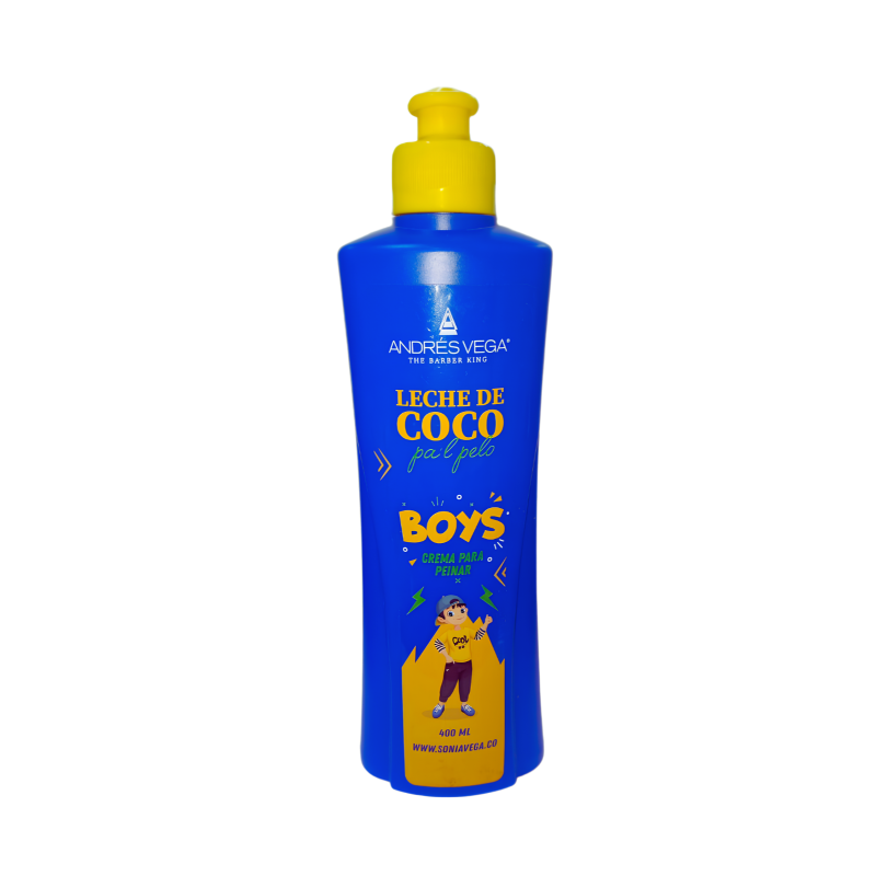 CREMA PARA PEINAR LECHE DE COCO BOYS X 400 ML SONIA VEGA