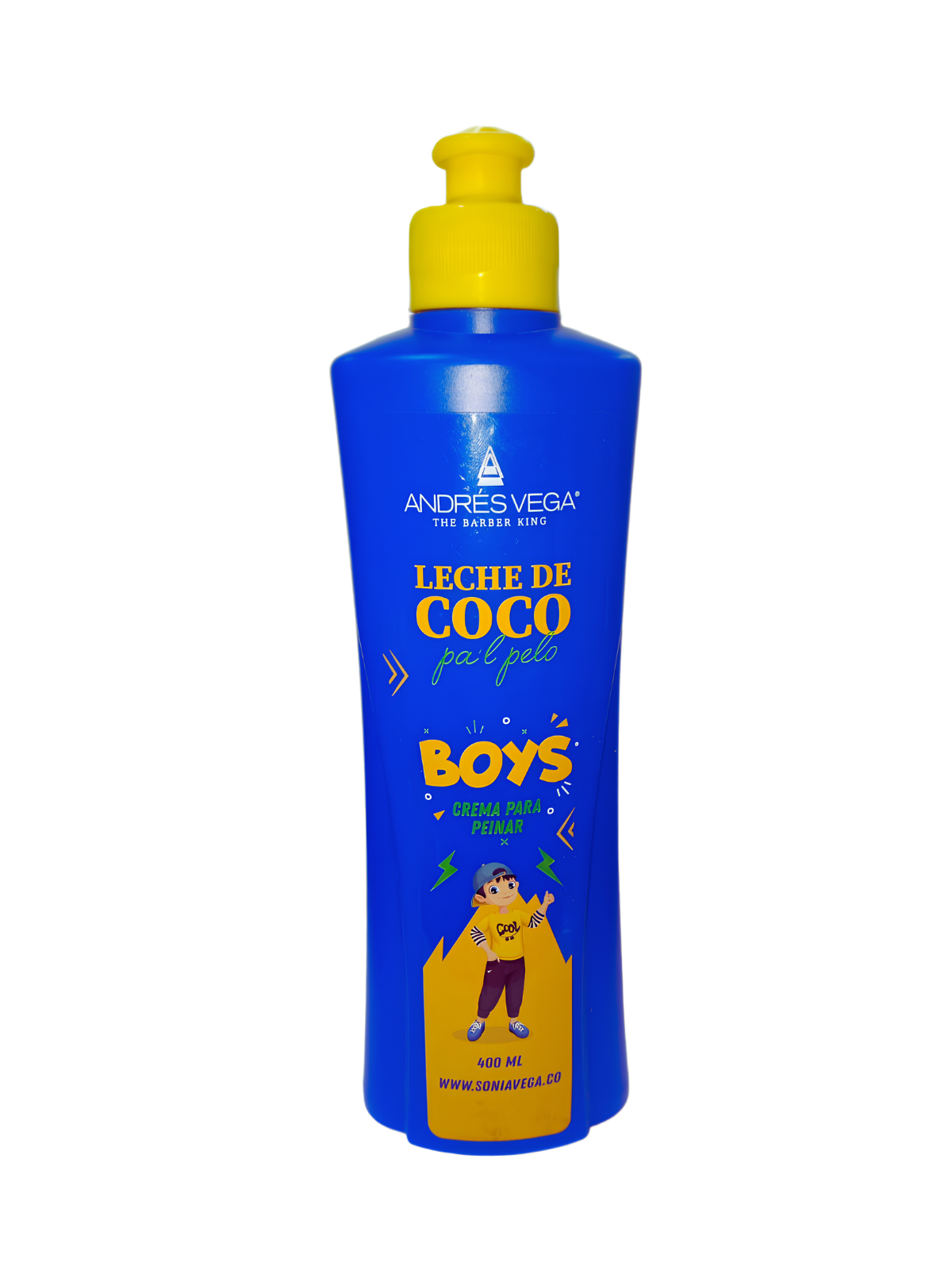 CREMA PARA PEINAR LECHE DE COCO BOYS X 400 ML SONIA VEGA