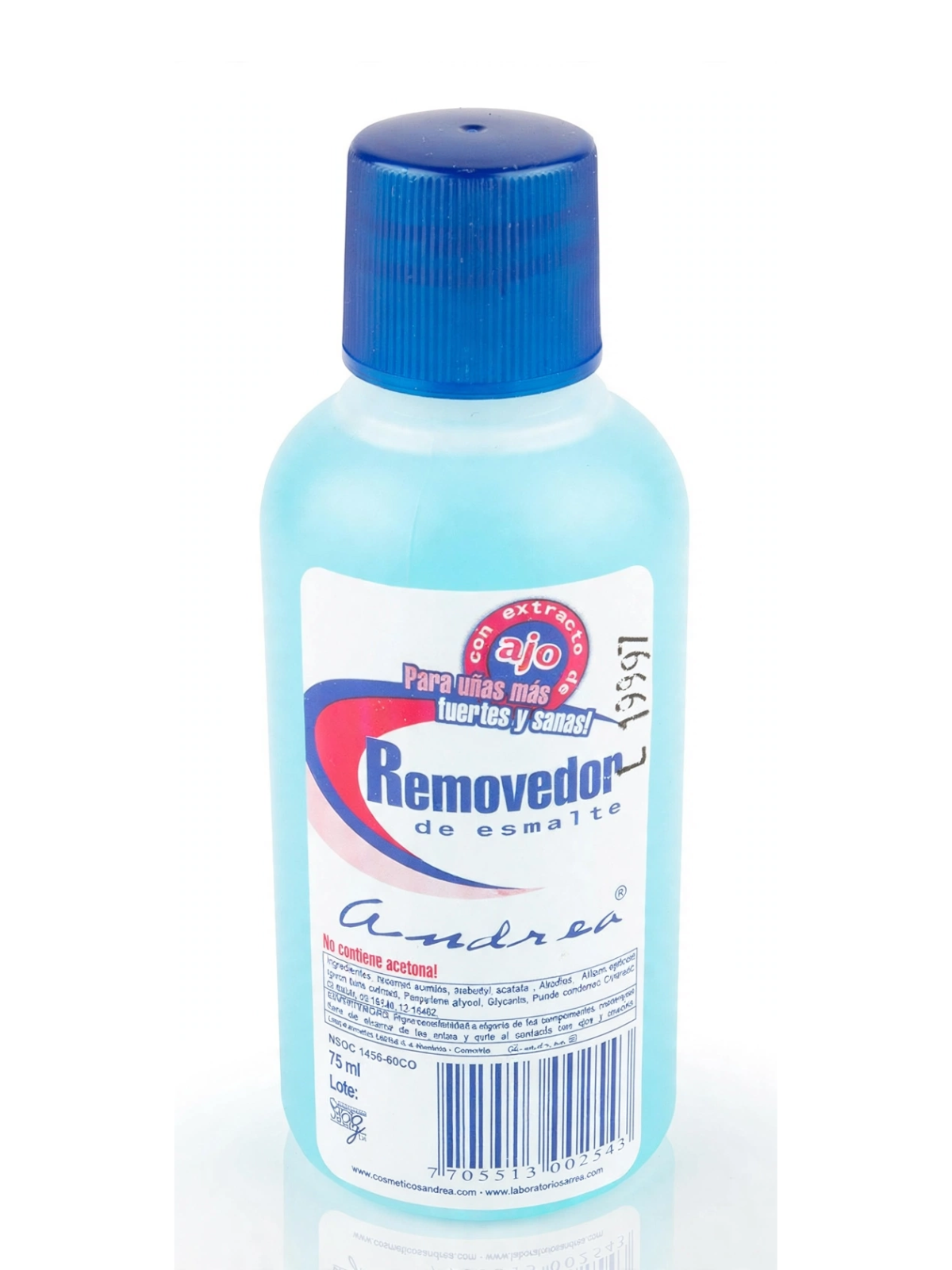 REMOVEDOR  ANDREA P *75 ML SAENZ