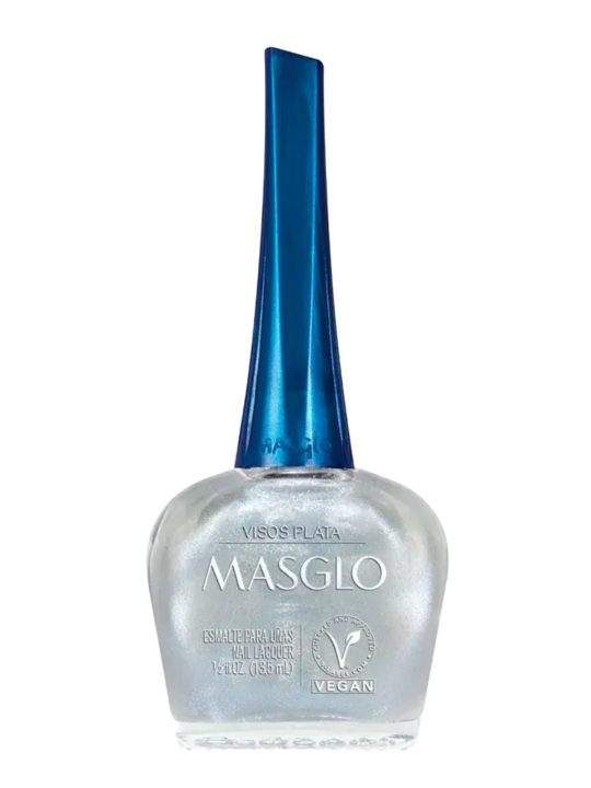 ESMALTE VISOS PLATA MASGLO