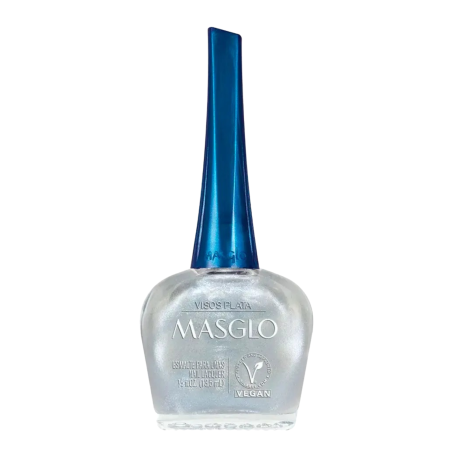 ESMALTE VISOS PLATA MASGLO