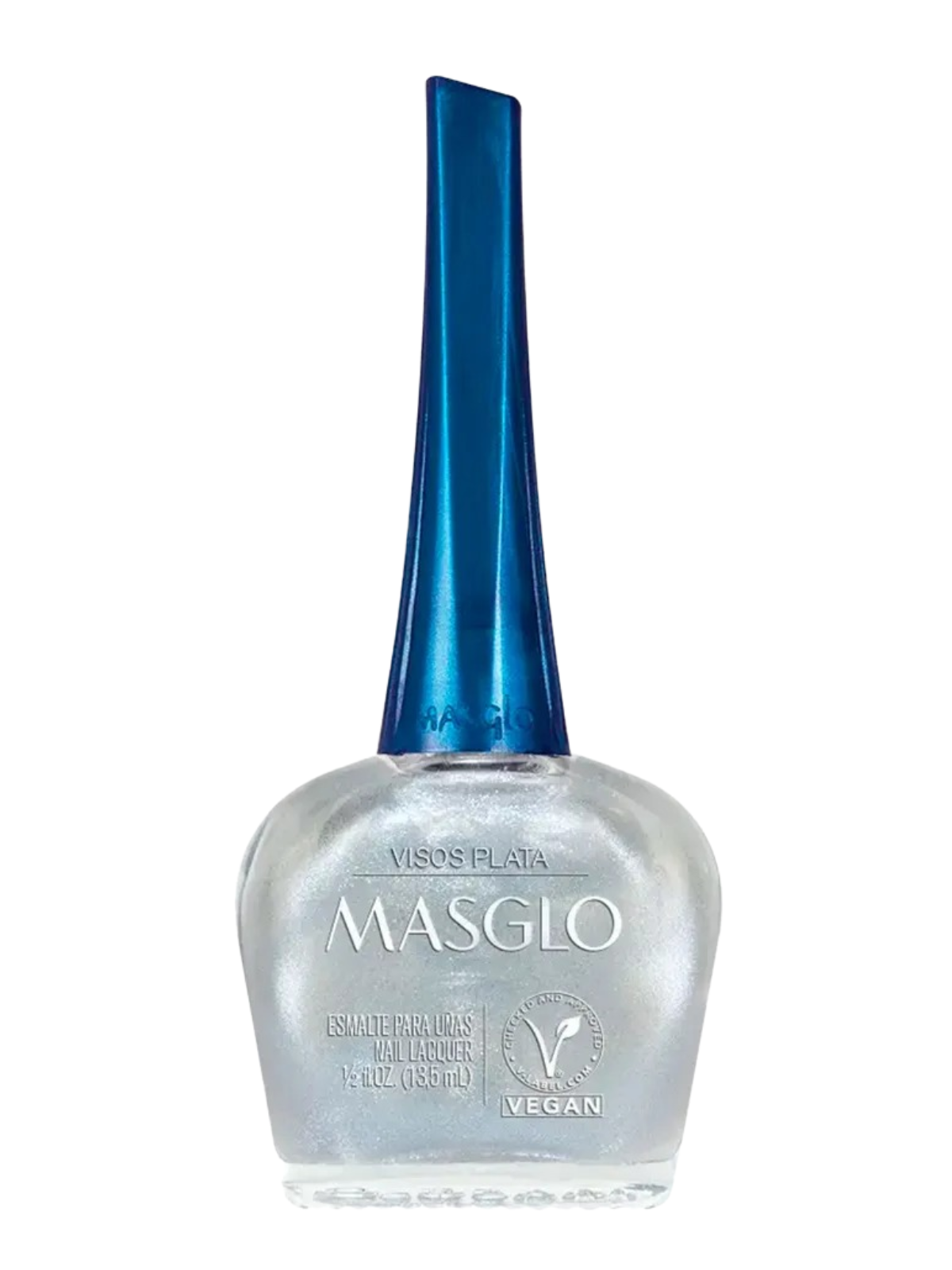 ESMALTE VISOS PLATA MASGLO