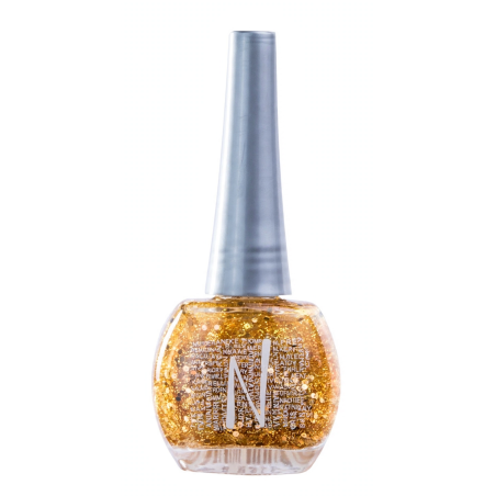 ESMALTE DORADO GLITTER NAILEN