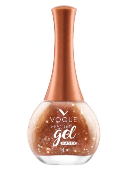 ESMALTE EFECTO GEL BRILLO DESTELLOS VOGUE