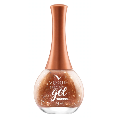 ESMALTE EFECTO GEL BRILLO DESTELLOS VOGUE