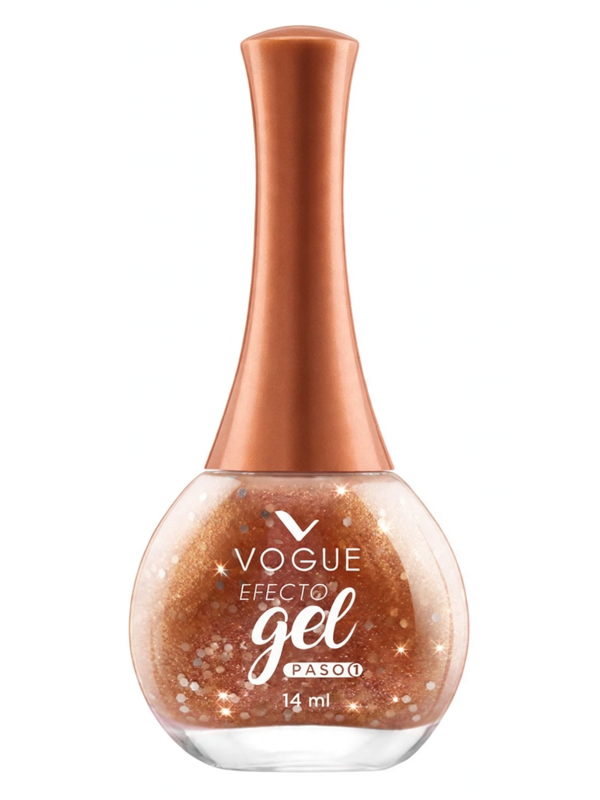 ESMALTE EFECTO GEL BRILLO DESTELLOS VOGUE