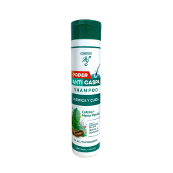 SHAMPO PODER ANTI CASPA X 400 GR MYE