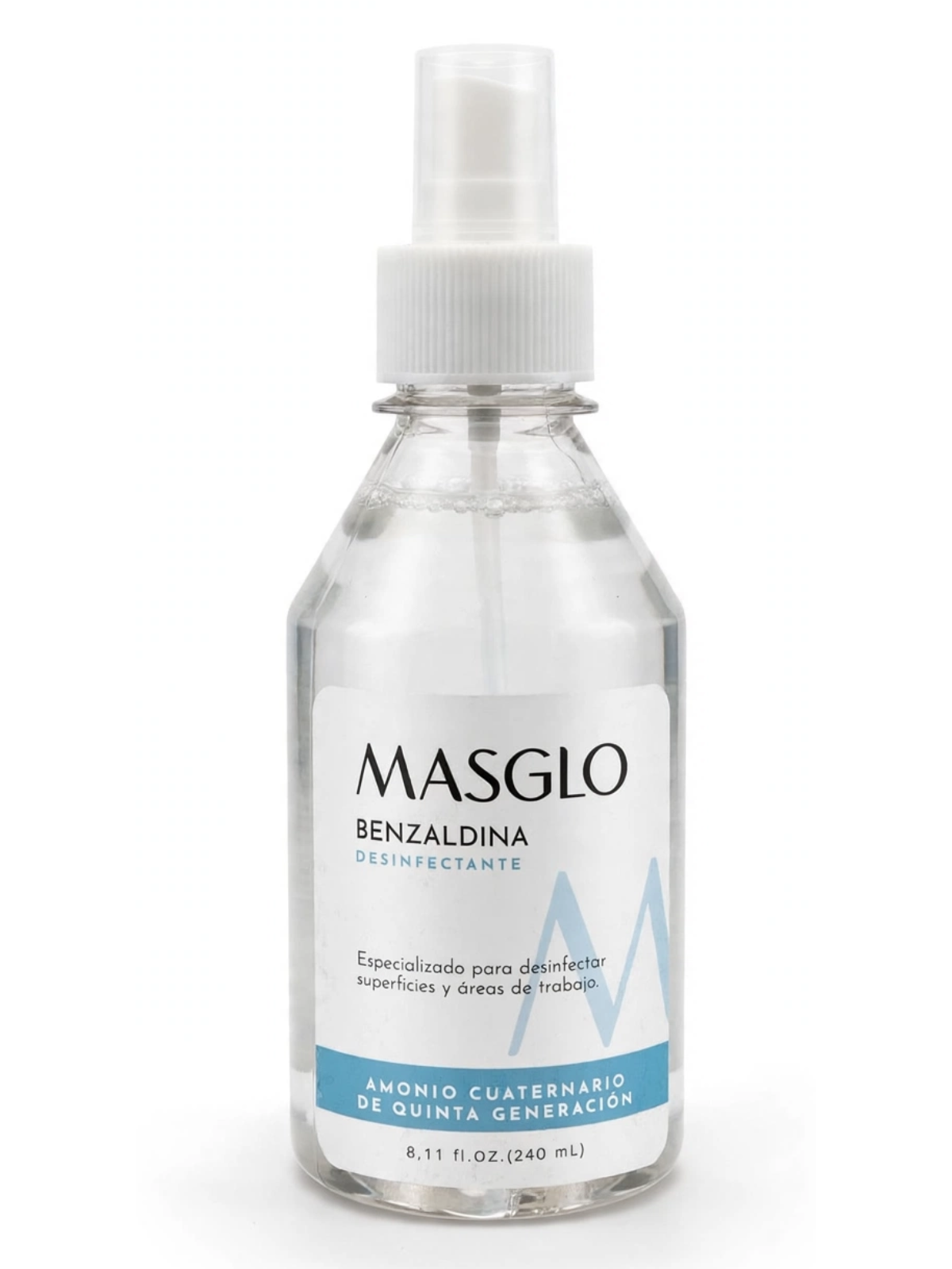 DESINFECTANTE BENZALDINA X 240 ML MASGLO