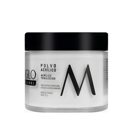 POLVO ACRILICO TRASLUCIDO X 57 G MASGLO