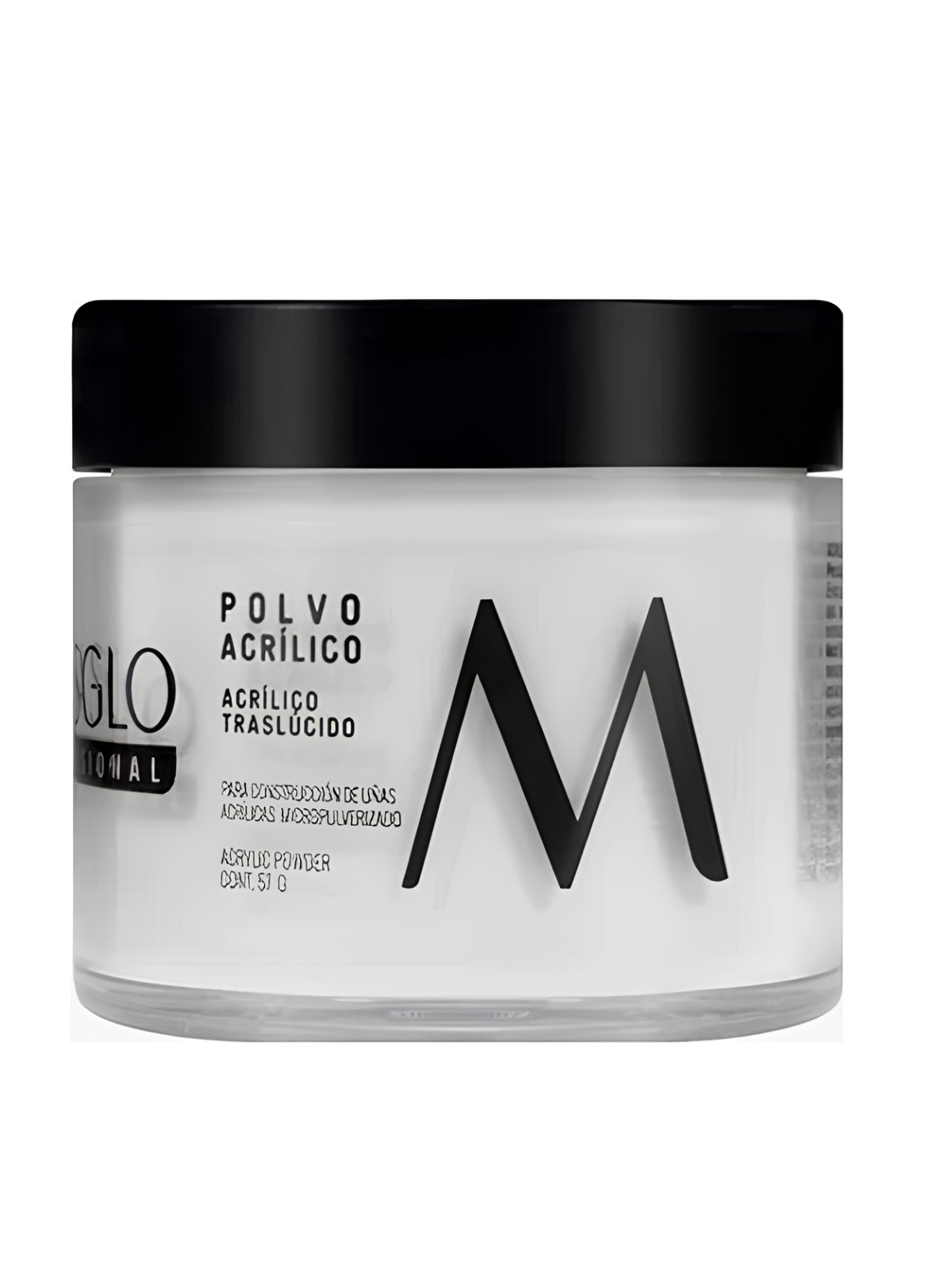 POLVO ACRILICO TRASLUCIDO X 57 G MASGLO