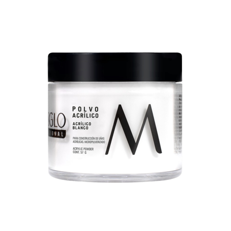 POLVO ACRILICO BLANCO X 57 GR MASGLO