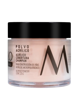 POLVO ACRILICO CHAMPAÑA X 23 G MASGLO