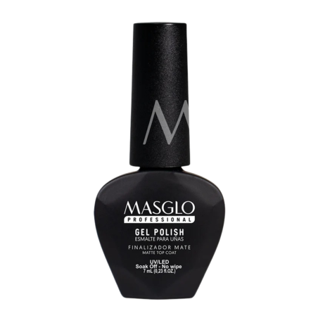 FINALIZADOR MATE GEL POLISH X 7 ML MASGLO