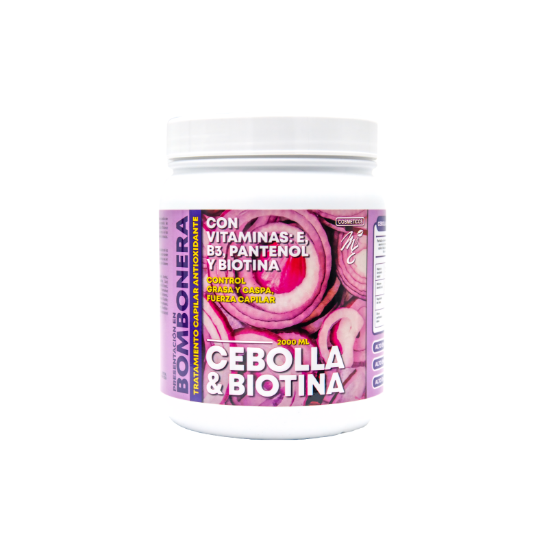 BOMBONERA CEBOLLA Y BIOTINA X 2000 MYE