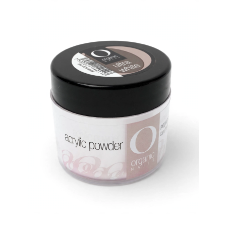 POLVO ACRILICO ULTRA WHITE X 28 GR ORGANIC