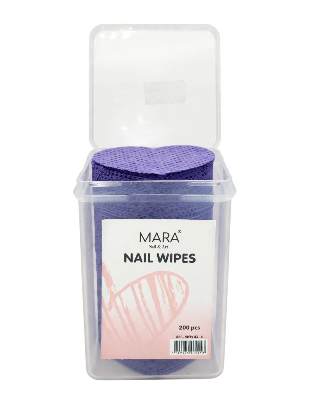 TOALLA LIMPIEZA CORAZON X 200 MARA NAIL