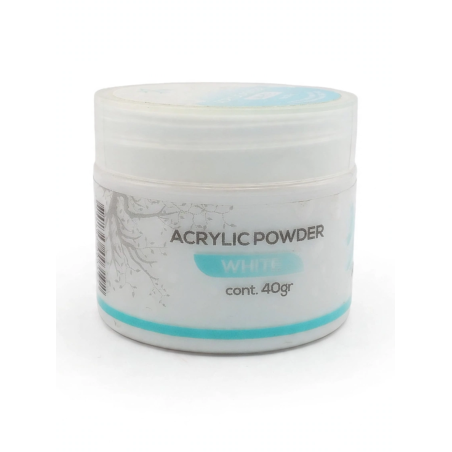 POLVO ACRILICO WHITE X 40 LATIN NAILS