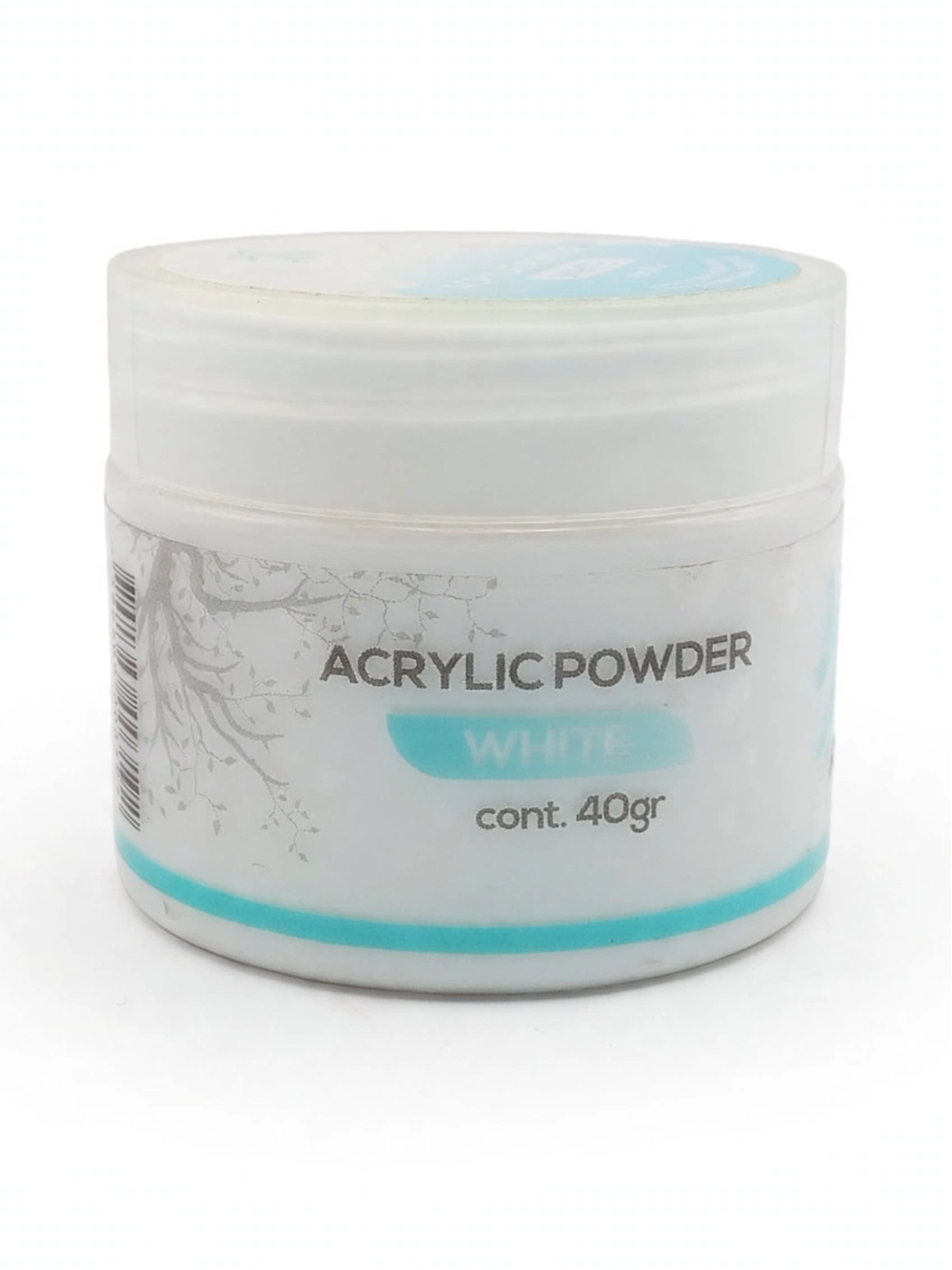 POLVO ACRILICO WHITE X 40 LATIN NAILS