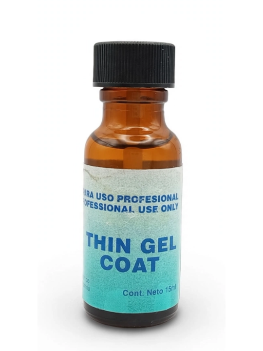 THIN GEL COAT X 15 ML LATIN NAILS