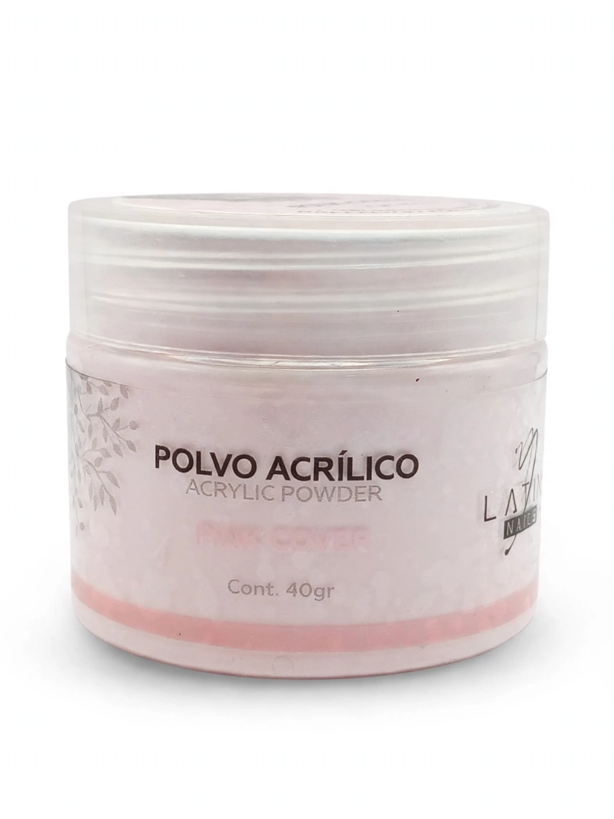 POLVO ACRILICO PINK COVER X 40 LATIN NAILS