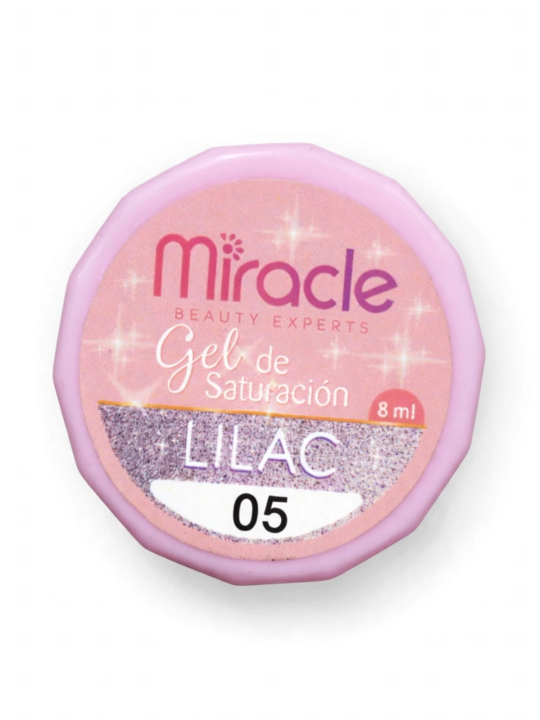 GEL SATURACION 05 LILAC X 8 ML LAS VEGAS MIRACLE