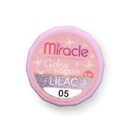 GEL SATURACION 05 LILAC X 8 ML LAS VEGAS MIRACLE