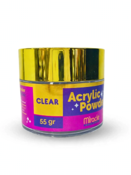POLVO ACRILICO CLEAR X 60  MIRACLE