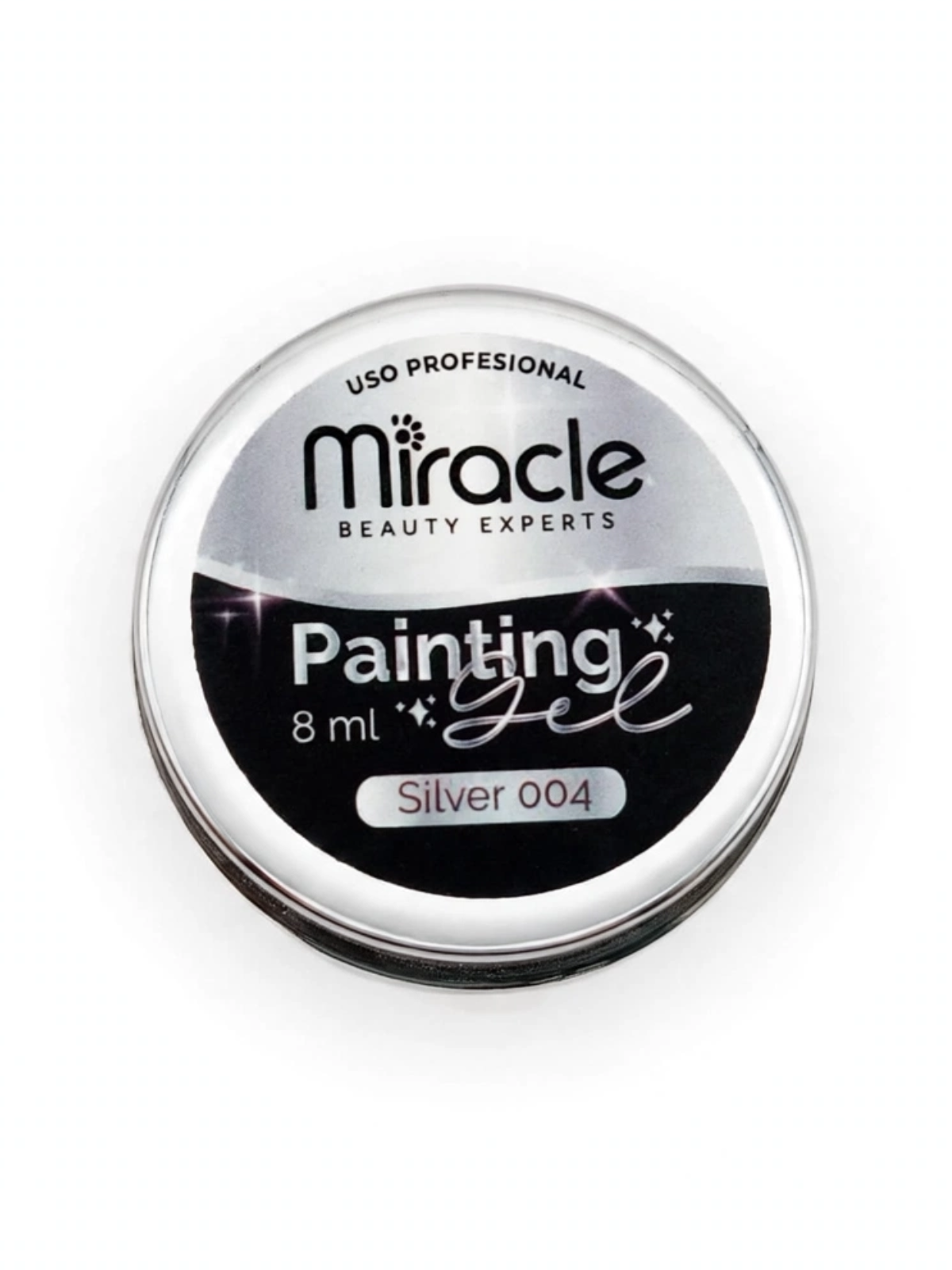 PAINT GEL SATURACION SILVER X 8 ML PREMIUN MIRACLE