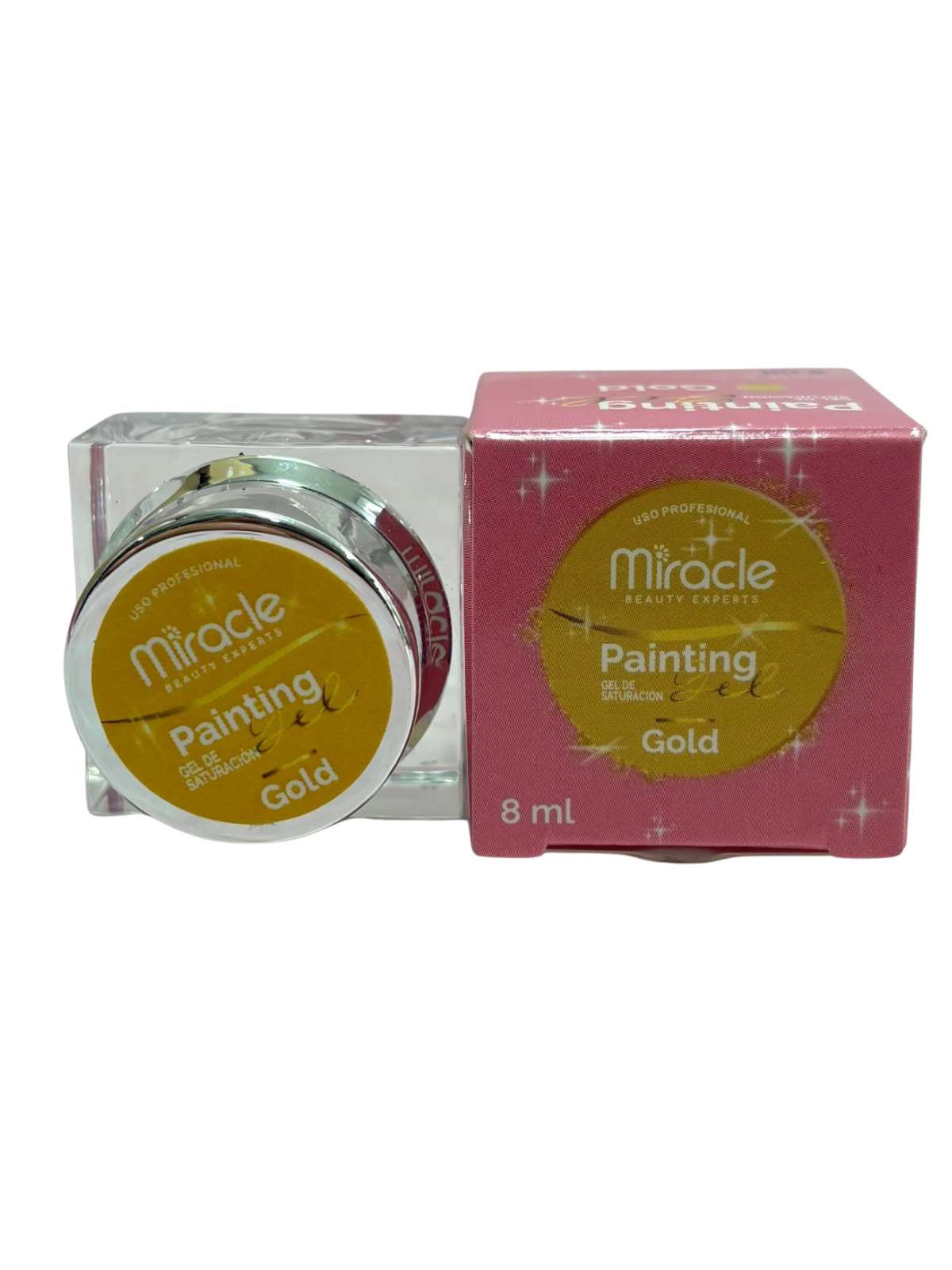 PAINT GEL SATURACION GOLDEN X 8 ML PREMIUN MIRACLE