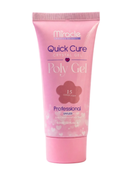 POLY GEL 15 COVER LIGHT X 30 GR MIRACLE
