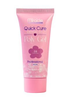 POLY GEL 08 PINK LIGHT X 30 GR MIRACLE