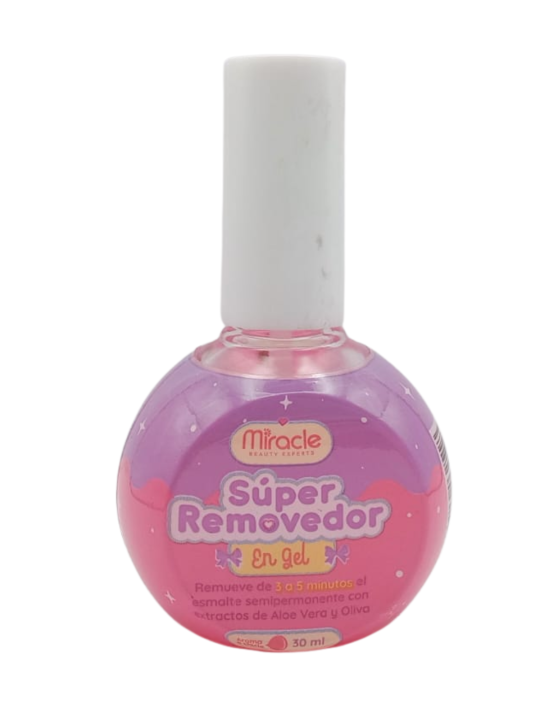 SUPER REMOVEDOR EN GEL MAGICO  X 30 ML MIRACLE
