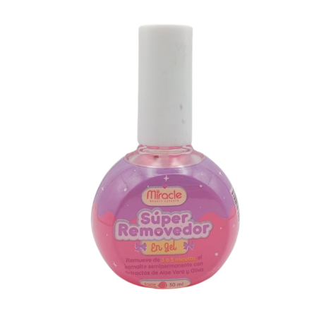 SUPER REMOVEDOR EN GEL MAGICO  X 30 ML MIRACLE