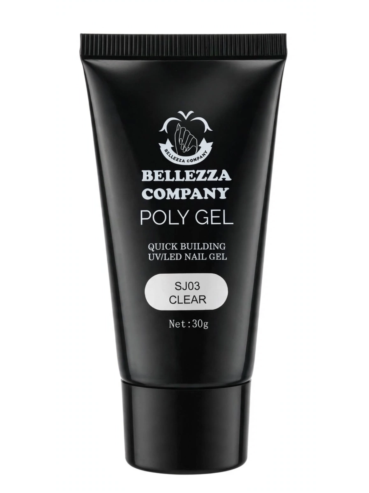 POLY GEL SJ03 CLEAR BCI X 30 FLOWER NAIL