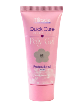 POLY GEL 05 CLEAR X 60 GR MIRACLE