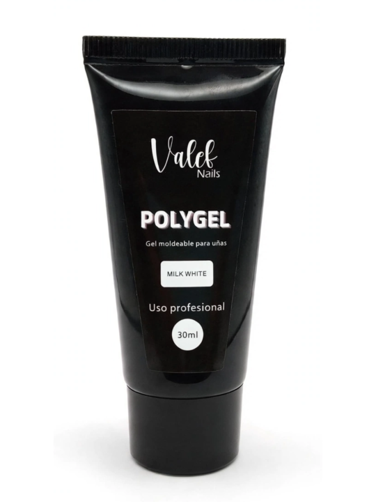 POLYGEL MILK WHITE X 30 ML VALEF