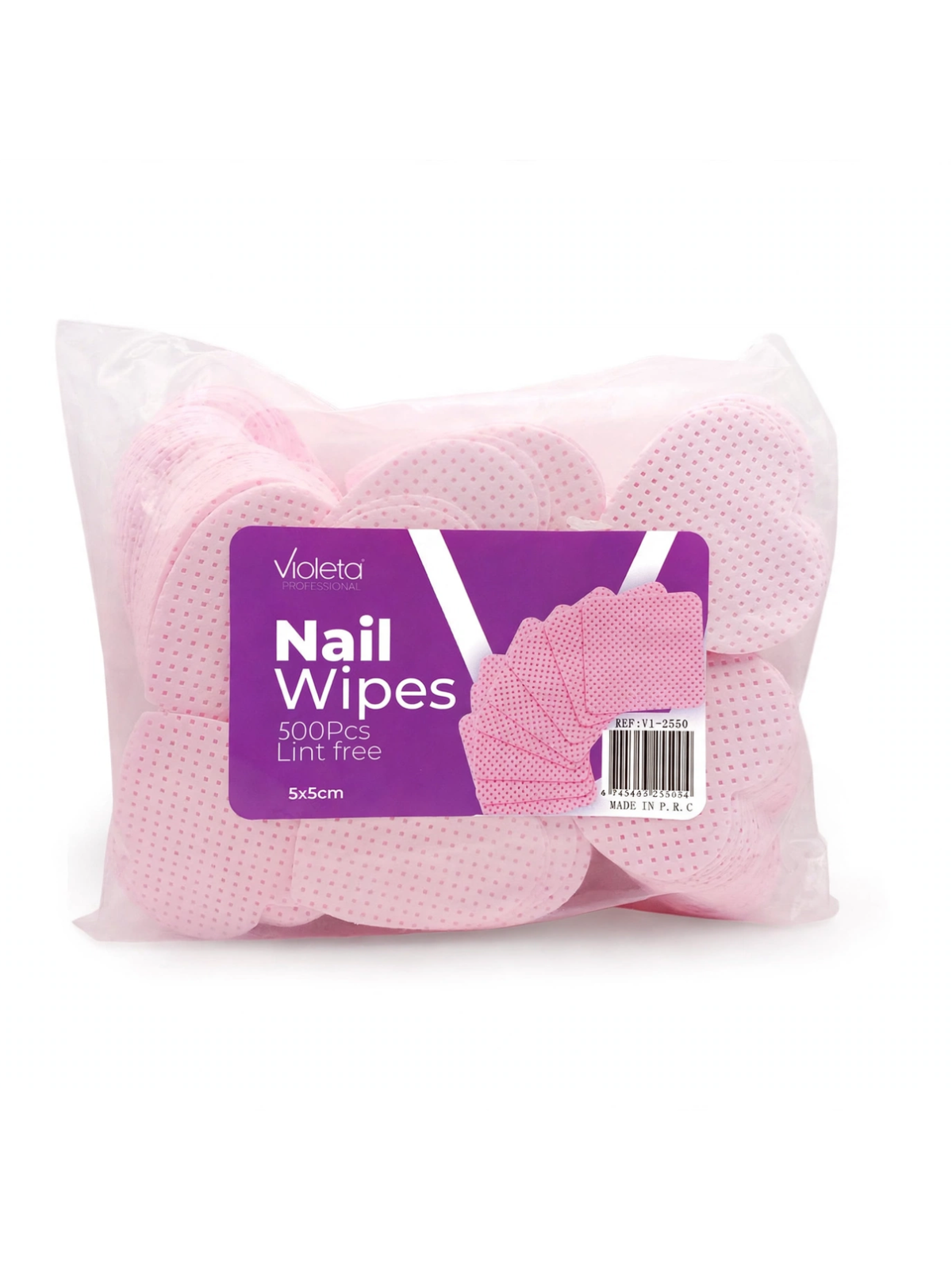 PAñOS LIMPIADORES CORAZON X 500 2550 VIOLETA