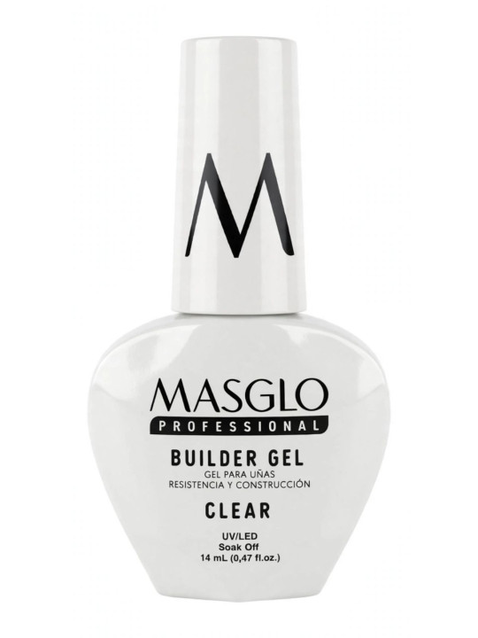 BUILDER GEL CLEAR X 14 ML MASGLO