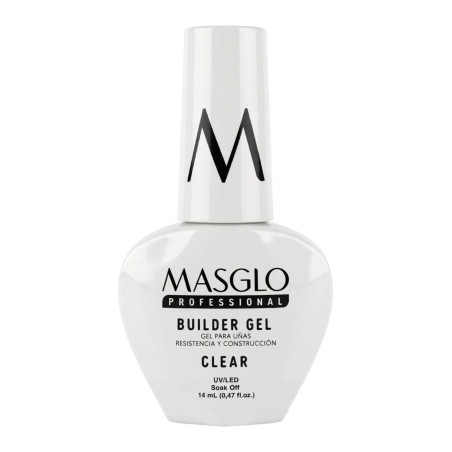BUILDER GEL CLEAR X 14 ML MASGLO