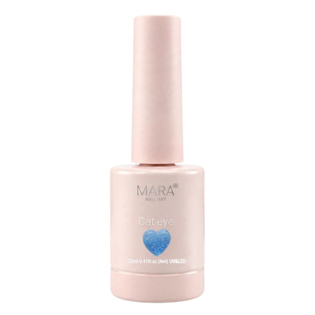 ESMALTE CAT EYE COSMIC NAVY MCE08 MARA NAIL
