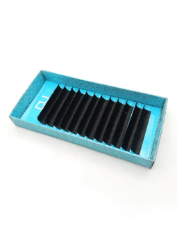 PESTAÑAS PELO A PELO GROSOR 0.12 CURVATURA D LARGO 14 MM ENTREBELL