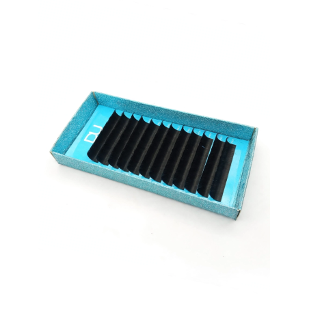 PESTAÑAS PELO A PELO GROSOR 0.12 CURVATURA D LARGO 14 MM ENTREBELL