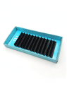 PESTAÑAS PELO A PELO GROSOR 0.12 CURVATURA D LARGO 14 MM ENTREBELL