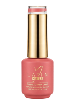 BASE RUBBER ROSADA 07 X 8 ML LATIN NAILS